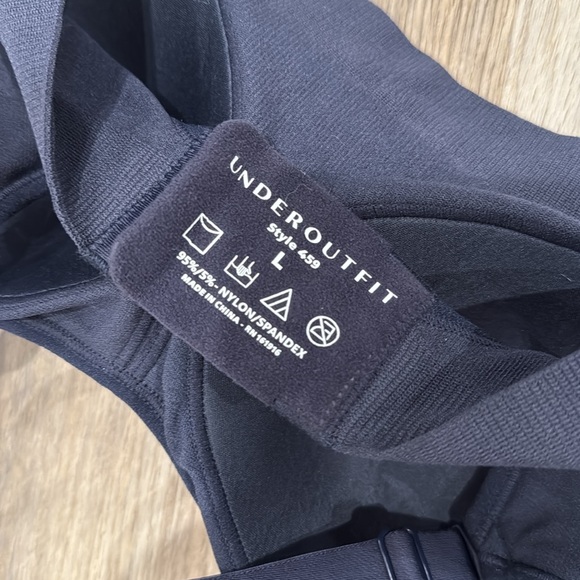 Underoutfit Comfort Shaping Bra Style 459 Large Navy Blue - Picture 4 of 4